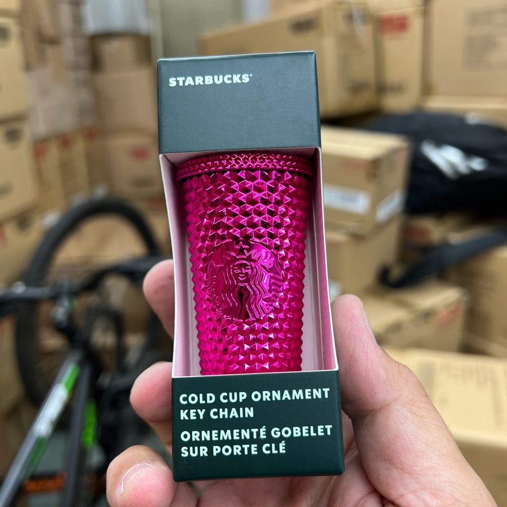 COPY - Starbucks Sangria Ornament Key Chain Holiday 2022